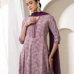 Khushal K Women Paisley Printed  Kurta set