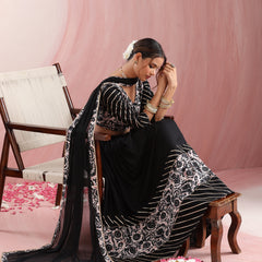 Floral Printed Gotta Patti Ready to Wear Lehenga & Choli With Dupatta