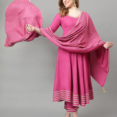 Khushal K Women Regular Gotta Patti Kurta Sets