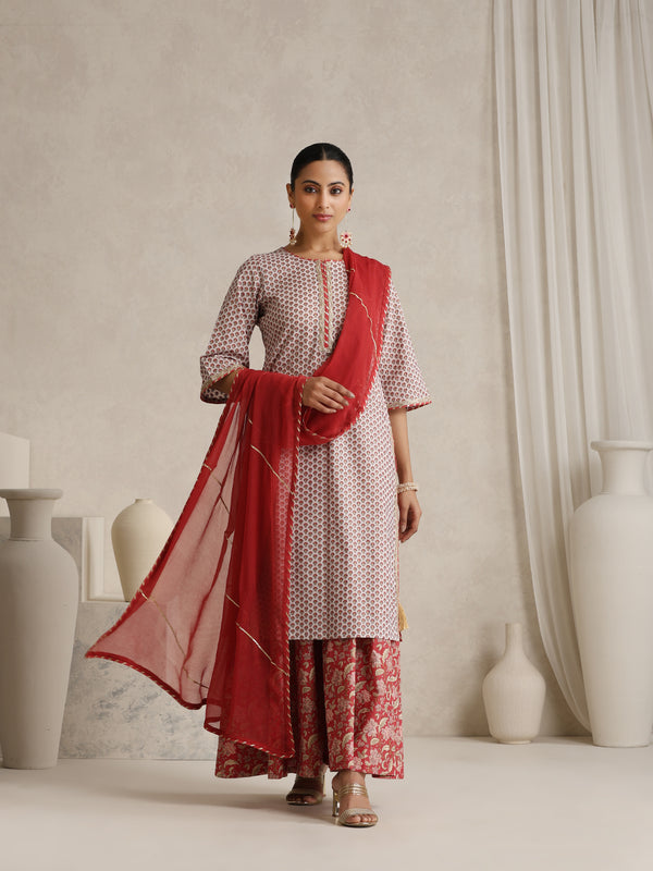 Khushal K Women Floral Printed Kurta set
