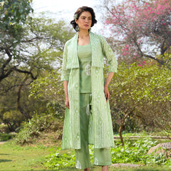 Khushal K Women Printed Pure Cotton Co-Ords set