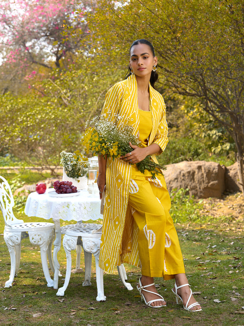Khushal K Women Printed Pure Cotton Co-Ords set