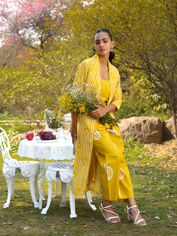 Khushal K Women Printed Pure Cotton Co-Ords set
