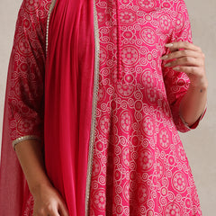 Khushal K Floral Printed Empire Kurta set