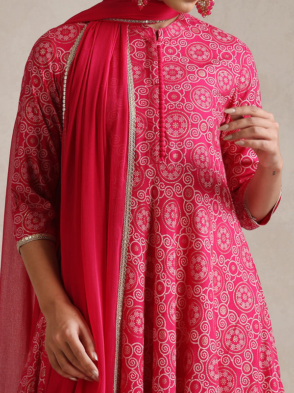 Khushal K Floral Printed Empire Kurta set