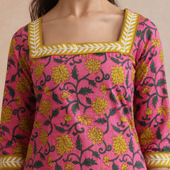 Khushal K Women Co-Ords Set - Pink