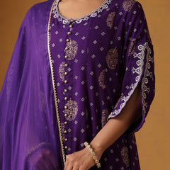 Khushal K Women Ethnic Motifs Printed Kurta set