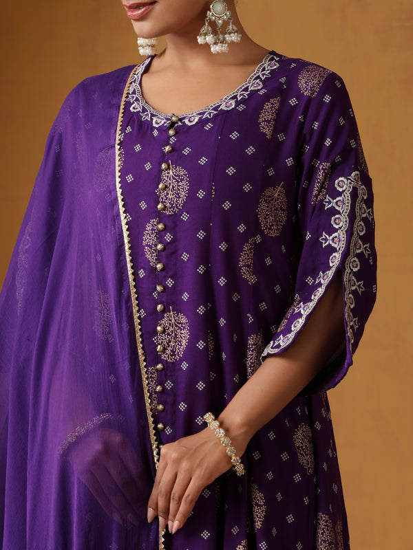 Khushal K Women Ethnic Motifs Printed Kurta set