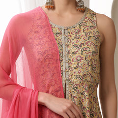 Khushal K Women Ethnic Printed Regular Kurta set