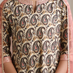 Khushal K Floral Printed  Anarkali Kurta set