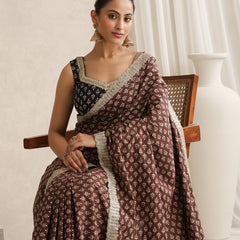 Ethnic Motifs Pure Cotton Fashion Saree
