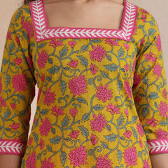 Khushal K Women Co-Ords Set - Yellow