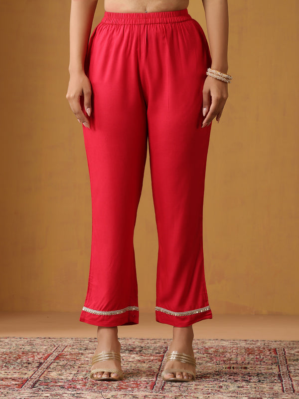 Khushal K Women Ethnic Motifs Printed Cotton Kurta set