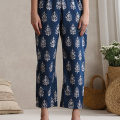 Indigo Bloom Cord Set