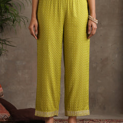 Sweet Heart Neck Anarkali Kurta with Palazzos & With Dupatta