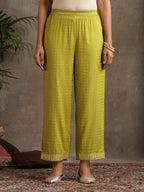 Sweet Heart Neck Anarkali Kurta with Palazzos & With Dupatta