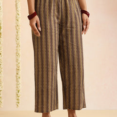 Women Ethnic Motifs Printed Pure Cotton Kurta & Trouser With Dupatta