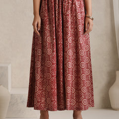 Women Floral Printed Regular Pure Cotton Kurta with Palazzos & With Dupatta