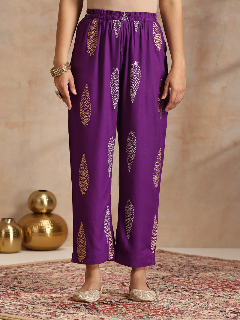 Women Ethnic Motifs Printed Tiered Sequinned Kurta with Trousers & Dupatta