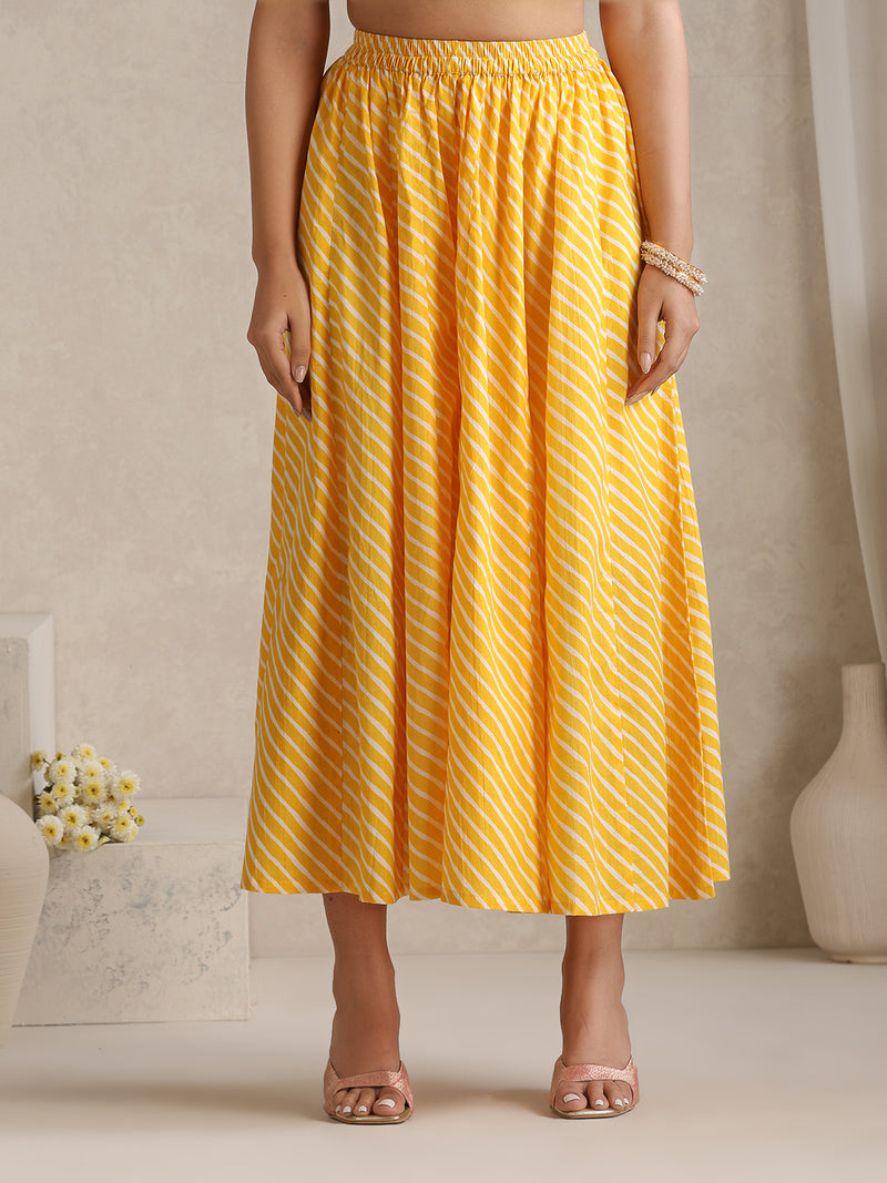 Khushal K  Printed Round Neck Pure Cotton Straight Kurta set