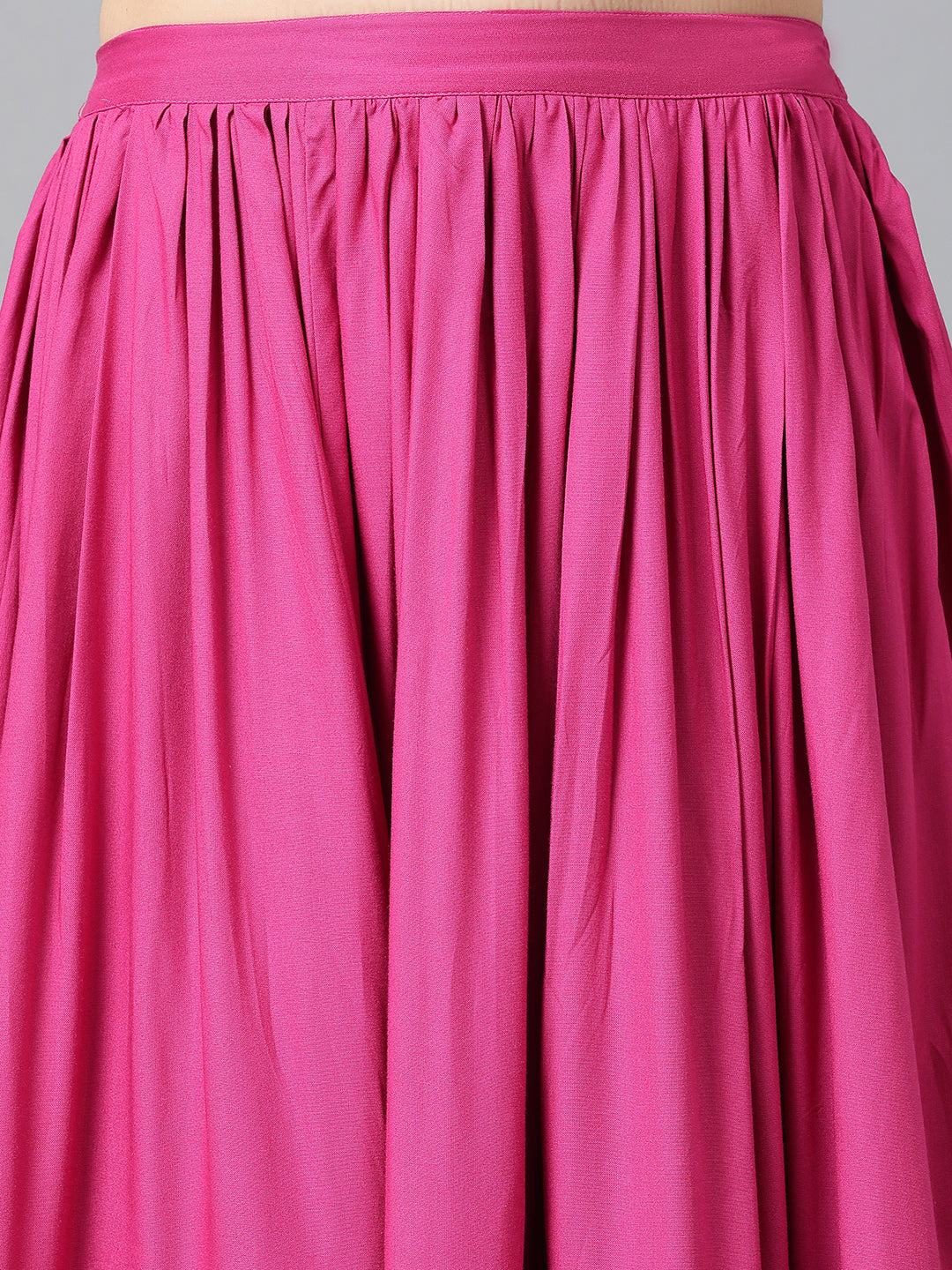 Floral Printed Gotta Patti Ready To Wear Lehenga & Blouse With Dupatta