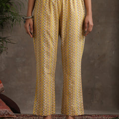 Floral Printed Pure Cotton Straight Kurta With Palazzos And Dupatta