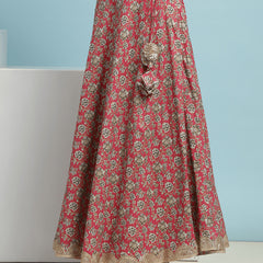 Ready to Wear Printed Lehenga & Blouse With Dupatta