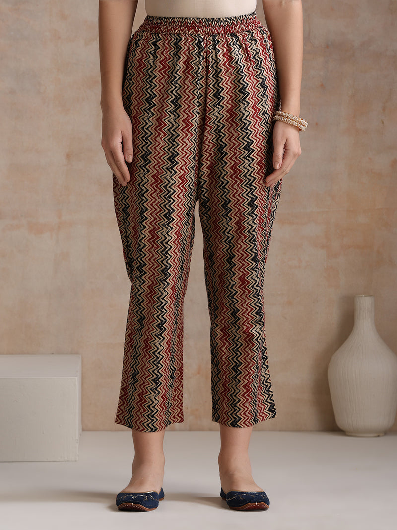 Women Floral Printed Regular Pure Cotton Kurta with Palazzos & With Dupatta