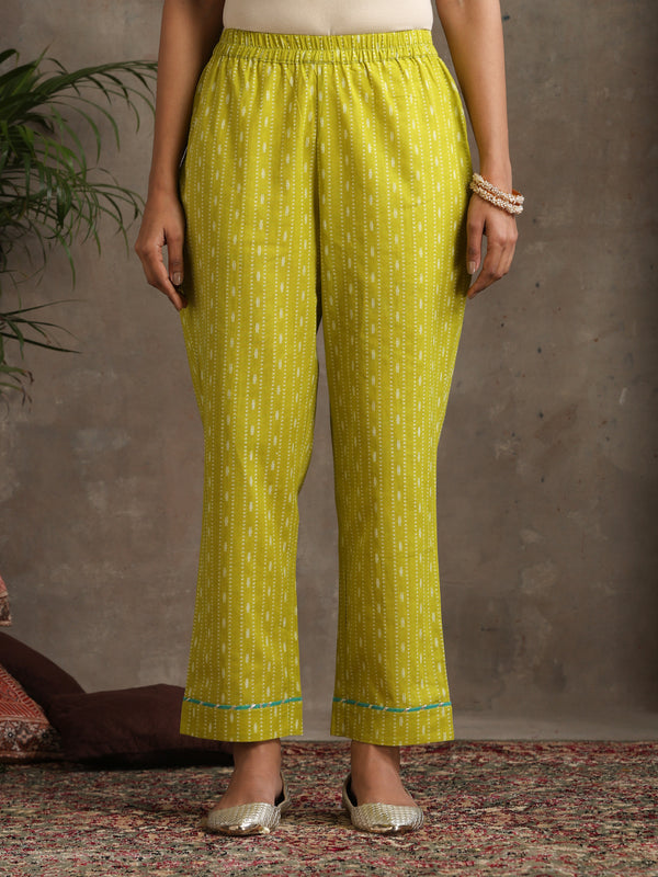 Khushal K Women Printed Regular Pure Cotton Kurta set