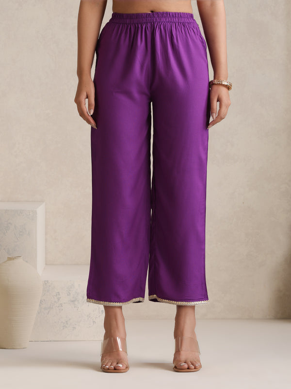 Khushal K Floral Printed Mandarin Collar Kurta set