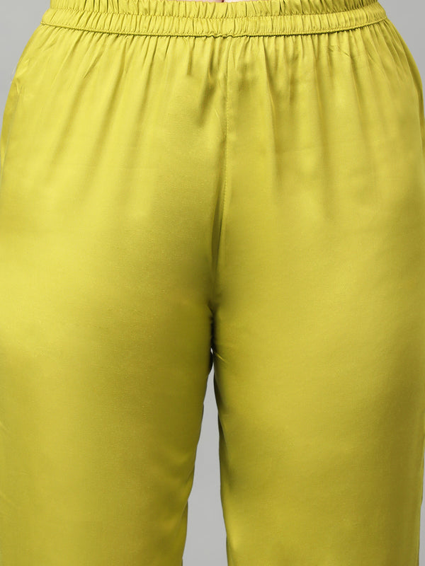 Khushal K Women Regular Gotta Patti Kurta Sets