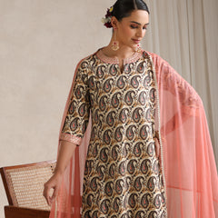 Khushal K Floral Printed  Anarkali Kurta set