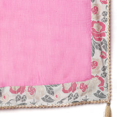 Floral Printed Gotta Patti Ready To Wear Lehenga & Blouse With Dupatta