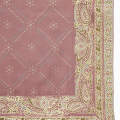 Brown solid Kurta with Trousers with dupatta