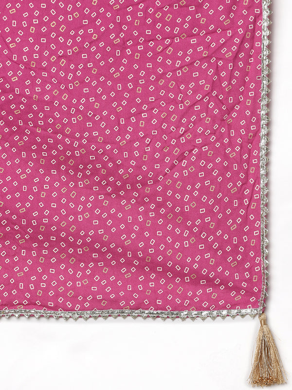 Khushal K Women Regular Gotta Patti Kurta Sets