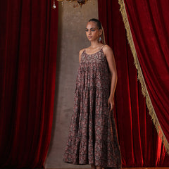 Khushal K Women Dresses - Brown