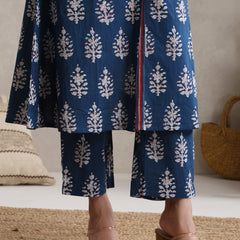Indigo Bloom Cord Set