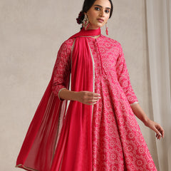 Khushal K Floral Printed Empire Kurta set