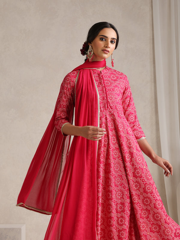 Khushal K Floral Printed Empire Kurta set