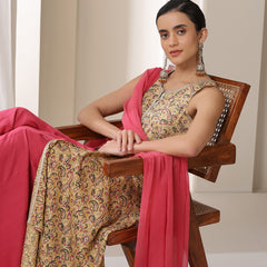 Khushal K Women Ethnic Printed Regular Kurta set