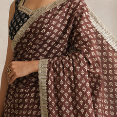 Ethnic Motifs Pure Cotton Fashion Saree