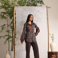 Khushal K Women Co-Ords set - Black