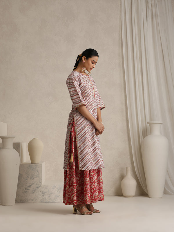 Khushal K Women Floral Printed Kurta set