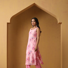 Khushal K Women Floral Printed Regular Kurta set