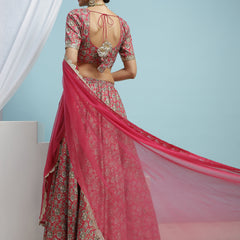 Ready to Wear Printed Lehenga & Blouse With Dupatta