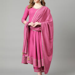 Khushal K Women Regular Gotta Patti Kurta Sets