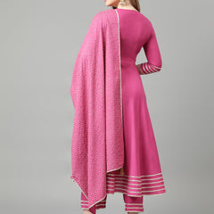 Khushal K Women Regular Gotta Patti Kurta Sets