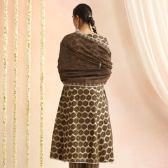 Women Ethnic Motifs Printed Pure Cotton Kurta & Trouser With Dupatta