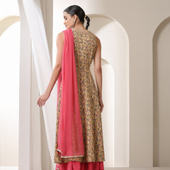 Khushal K Women Ethnic Printed Regular Kurta set