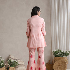 Pink Serenity Floral Cord set